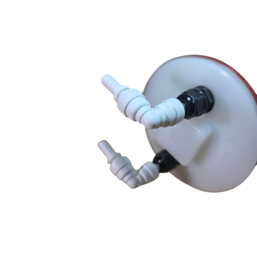 SS Coiled Temperature Control Lid for 6.5g, 7 & 8g Fermenters