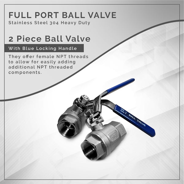 Stainless Steel 304 Ball Valve