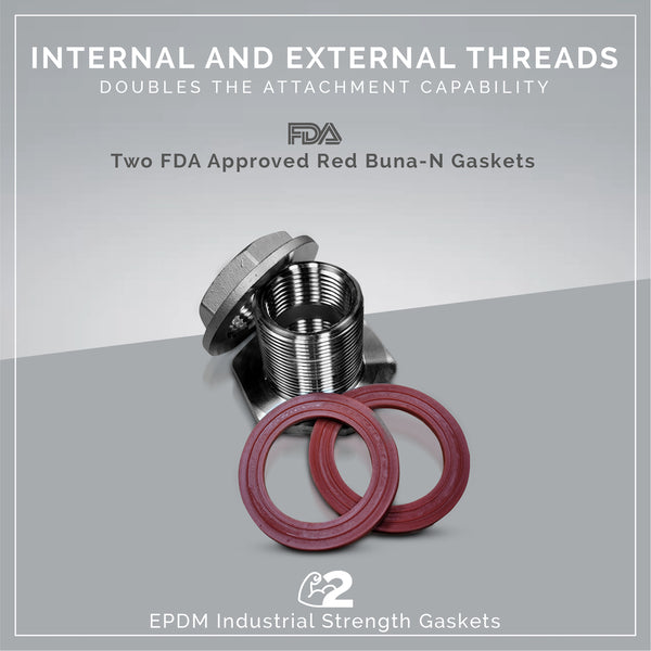 1/2" NPT Ball Lock Post Pressure Transfer Kit