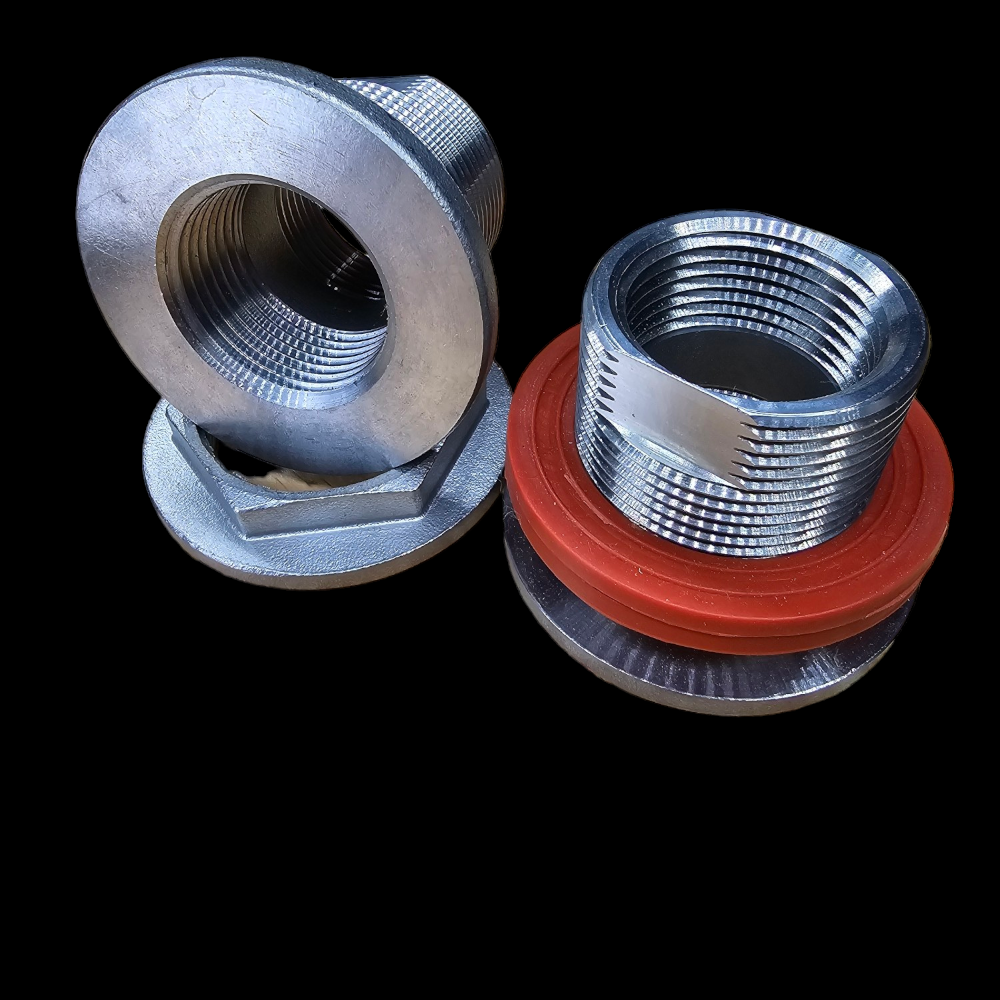 Stainless Tri-Clamp Weldless Bulkhead - 2 In. - Brewers Circle - Foto 8