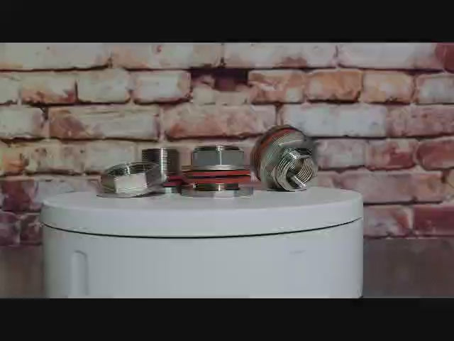 Load video: EZ Seal Weld-Less Bulkhead