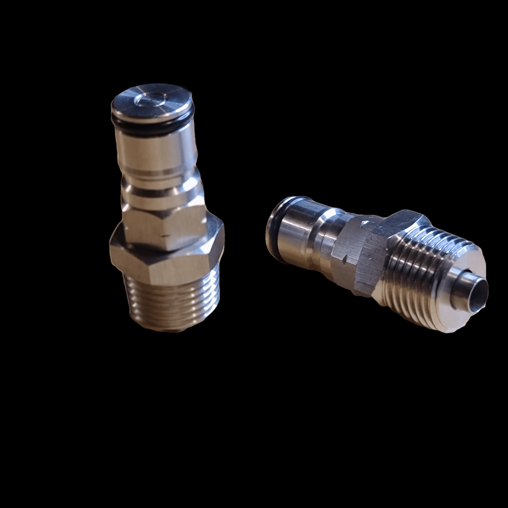 1/2" NPT Threaded Ball Lock Post (Gas In)