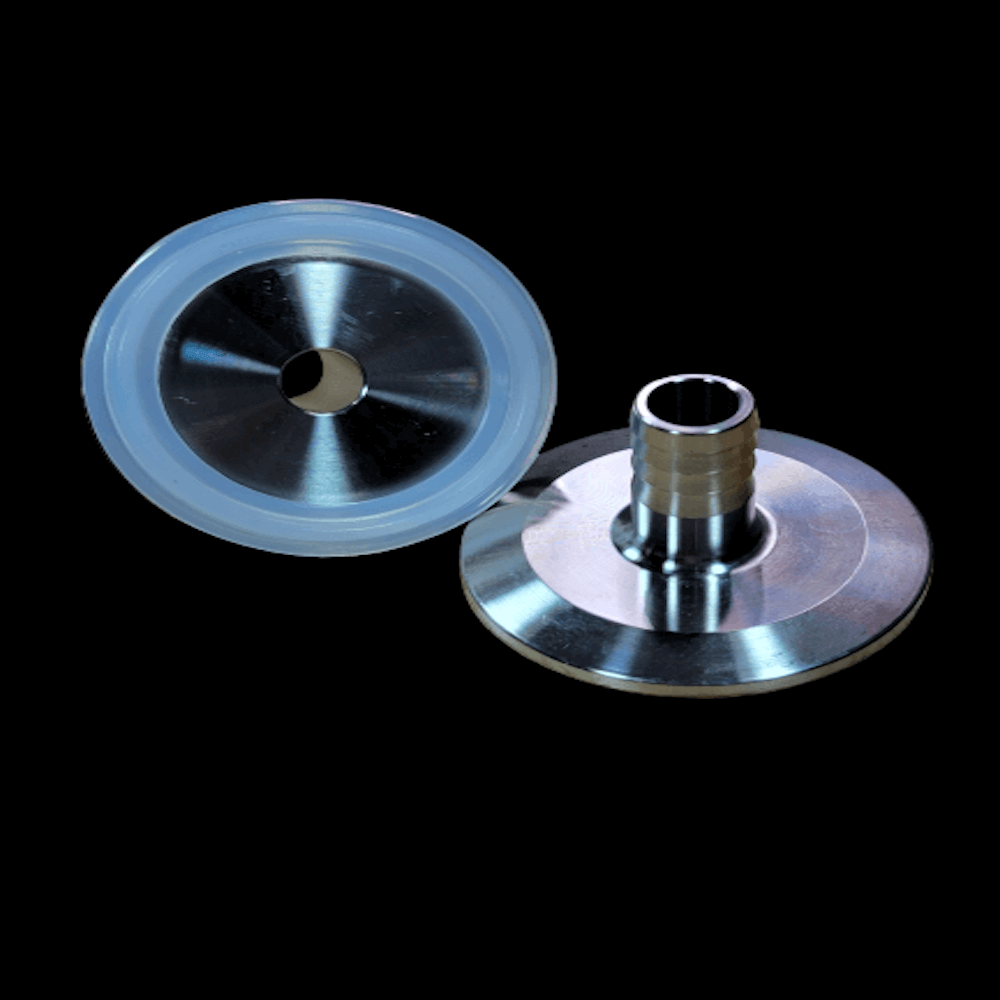 1.5" Tri-Clamp 1/2" Barbed Hose Adapter