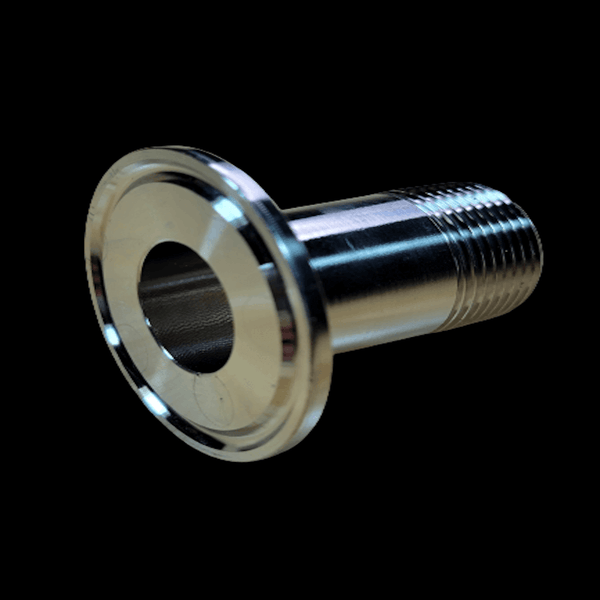 NPT to 1.5" Tri-Clamp Adapter Fitting