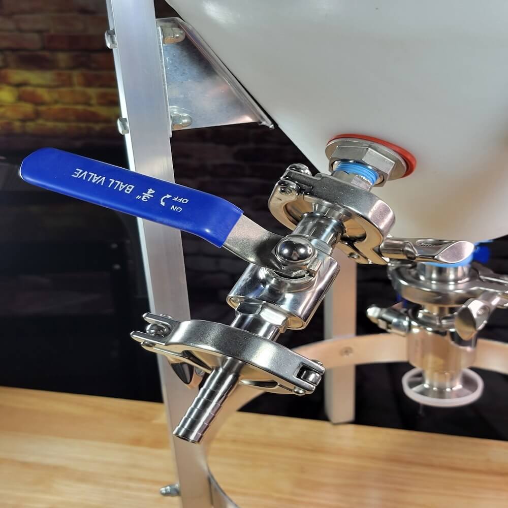 1.5" Tri-Clamp 2 Piece Ball Valve