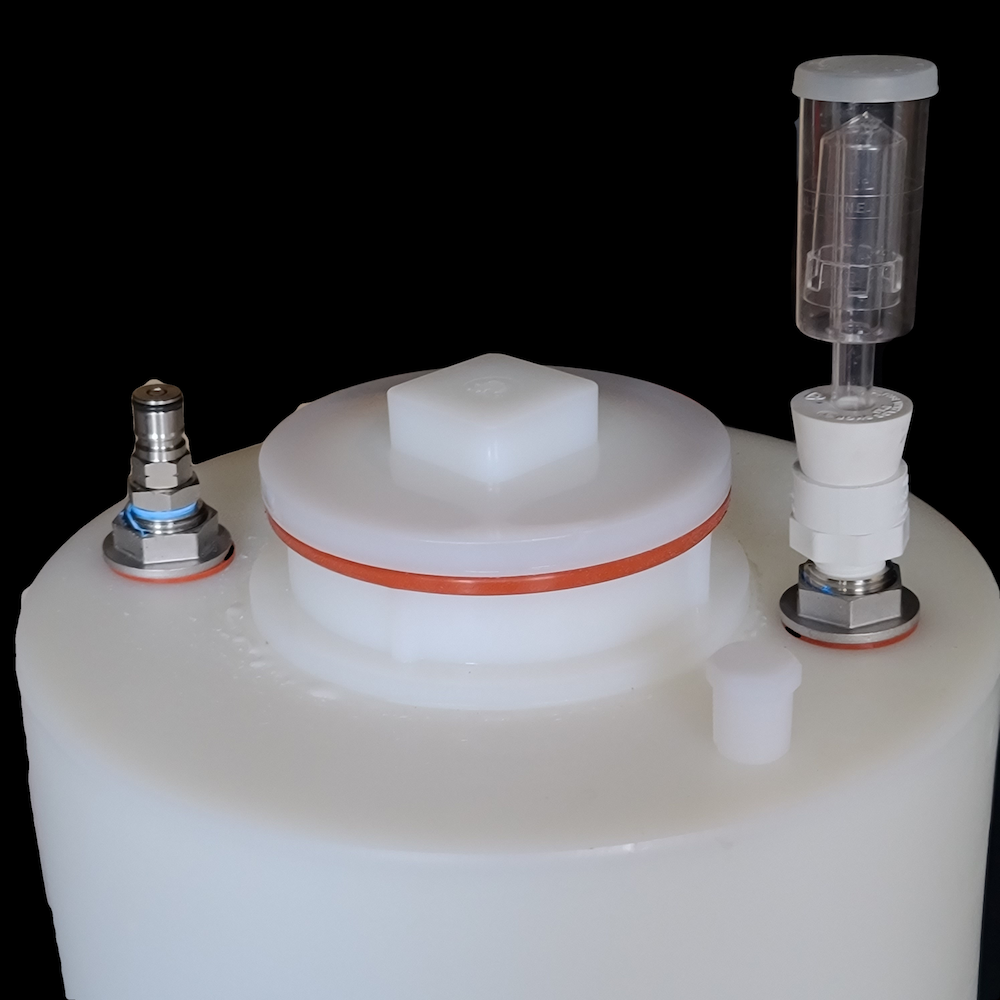 1/2" NPT Ball Lock Post Pressure Transfer Kit