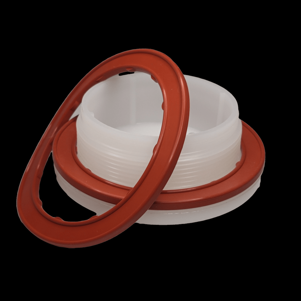 Red BUNA-N Gasket for 4" Fermenter Lid